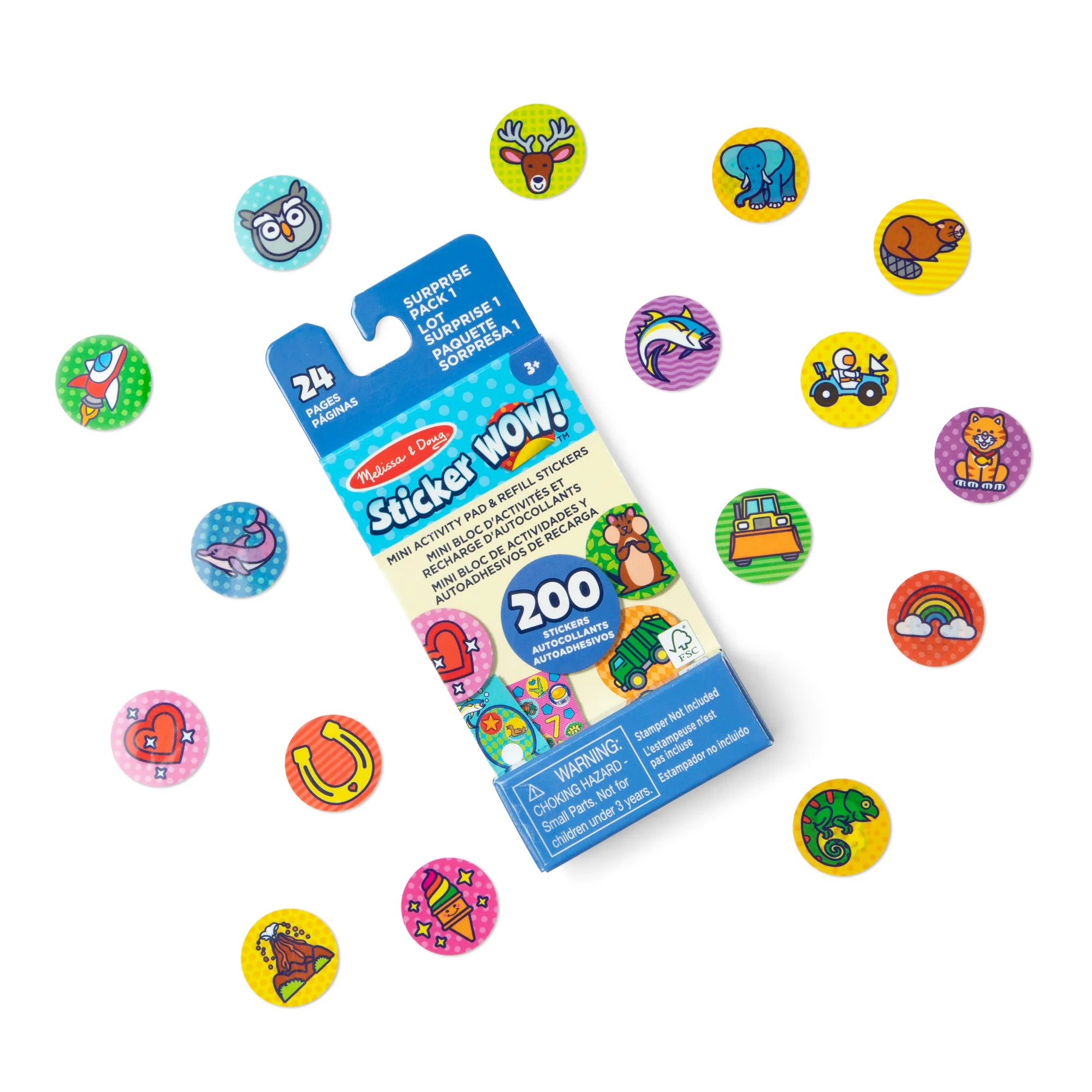 Melissa & Doug - Sticker WOW! Refill Surprise Pack