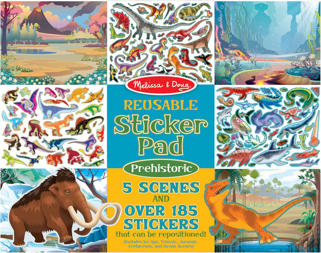Melissa & Doug - Reusable Sticker Pad - Prehistoric