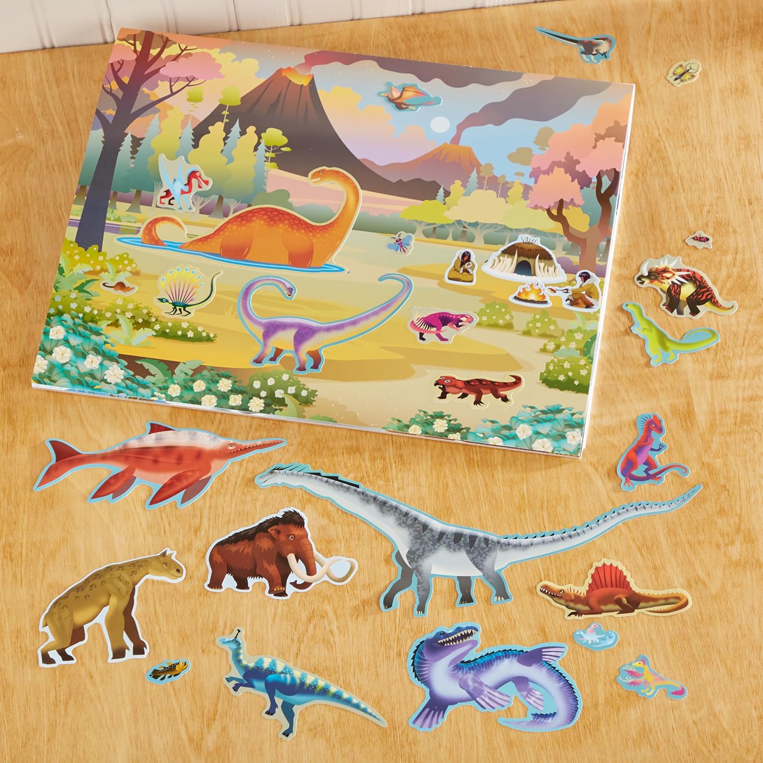 Melissa & Doug - Reusable Sticker Pad - Prehistoric