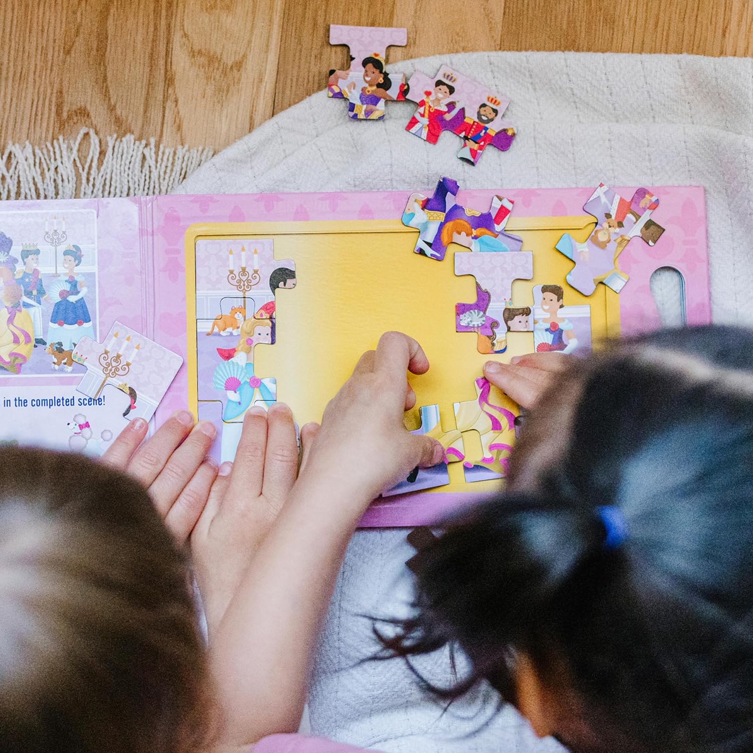 Melissa & Doug - Magnetic Take Along Jigsaw Puzzles - Princesses