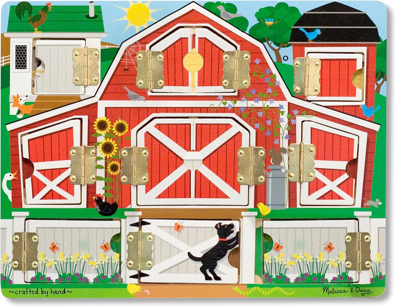 Melissa & Doug - Magnetic Farm Hide & Seek