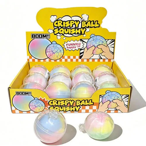 AB - Squishy Wax Cracking Crispy Rainbow Ball