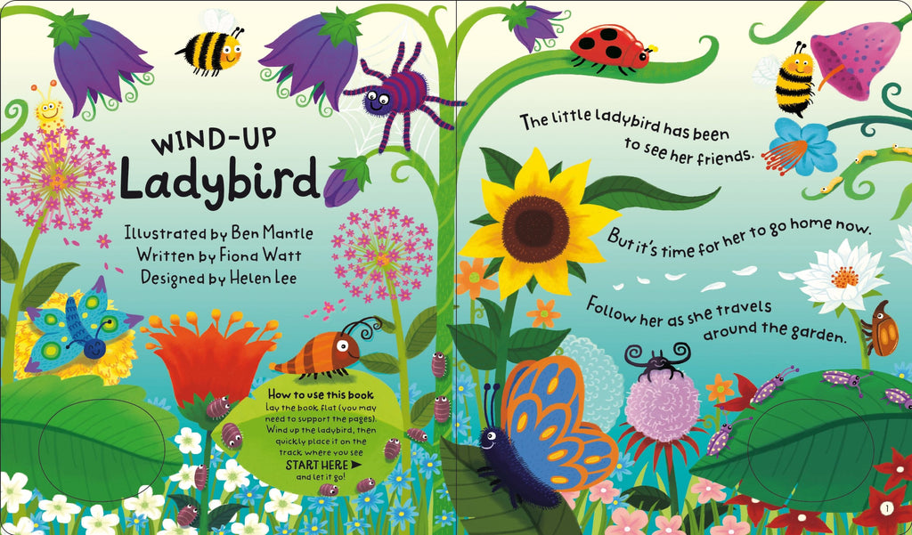 Usborne - Wind Up Lady Bird Book