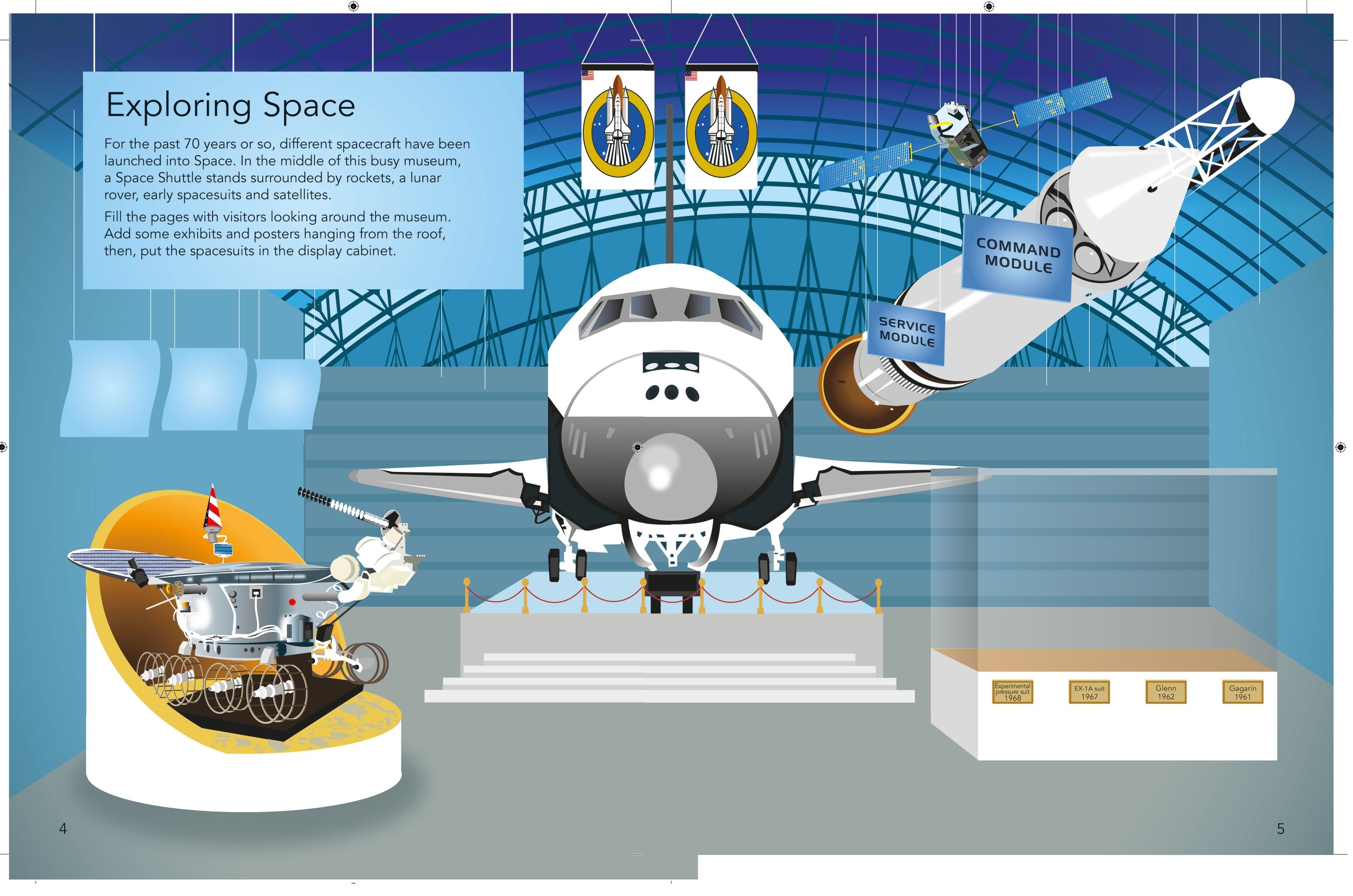 Usborne - Space Sticker Book