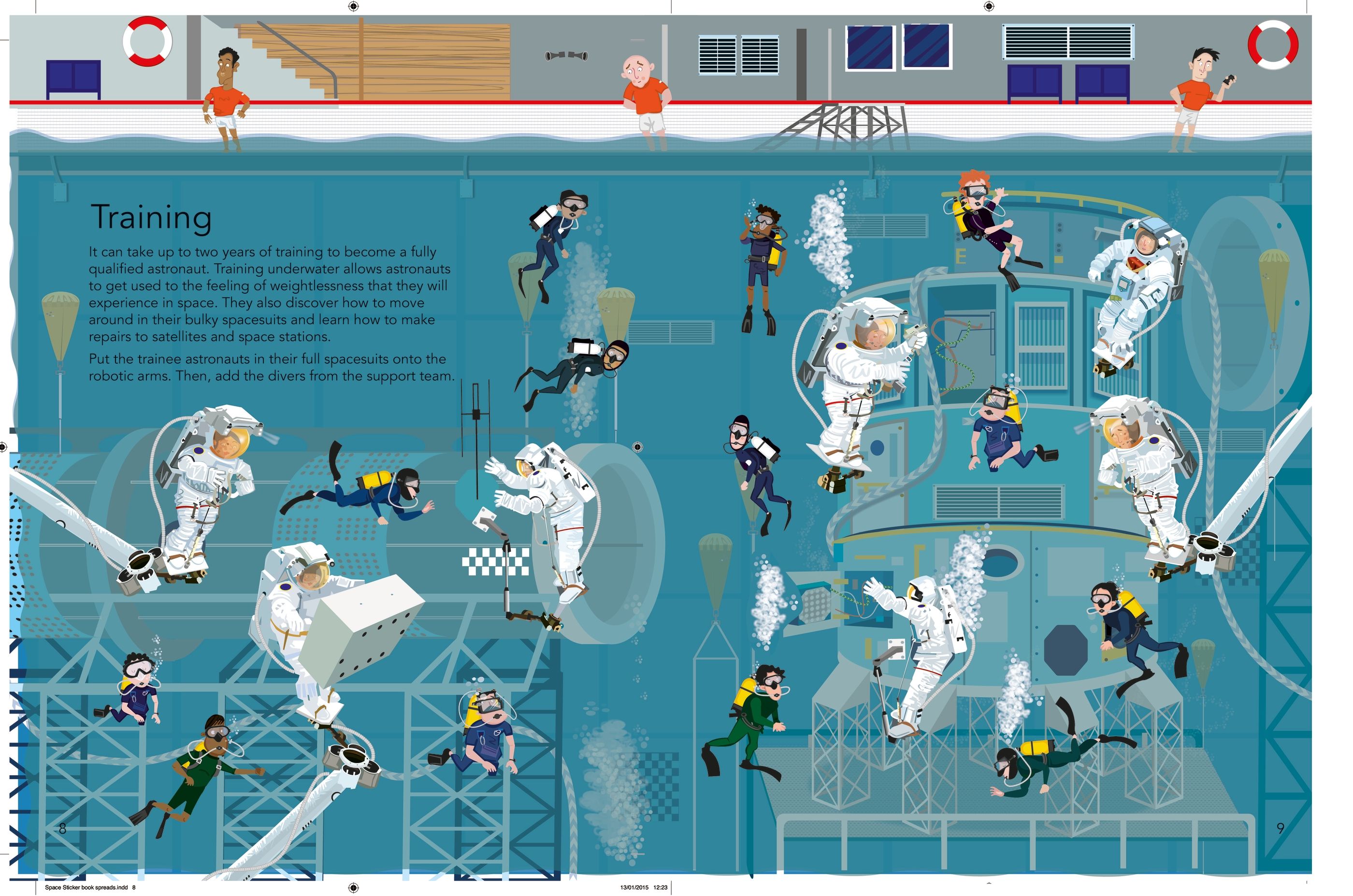 Usborne - Space Sticker Book