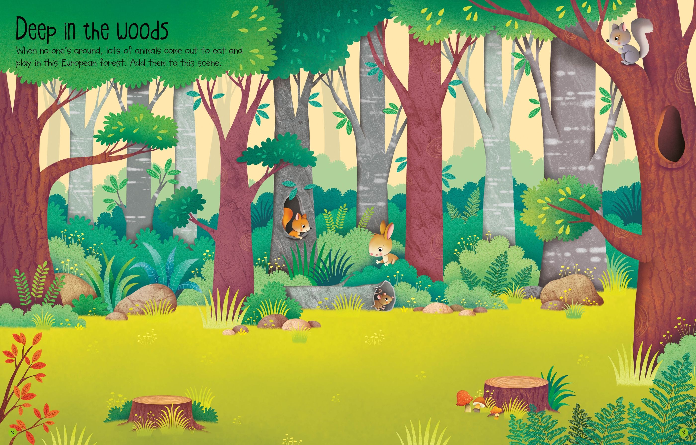 Usborne - First Sticker Book Nature Sticker book