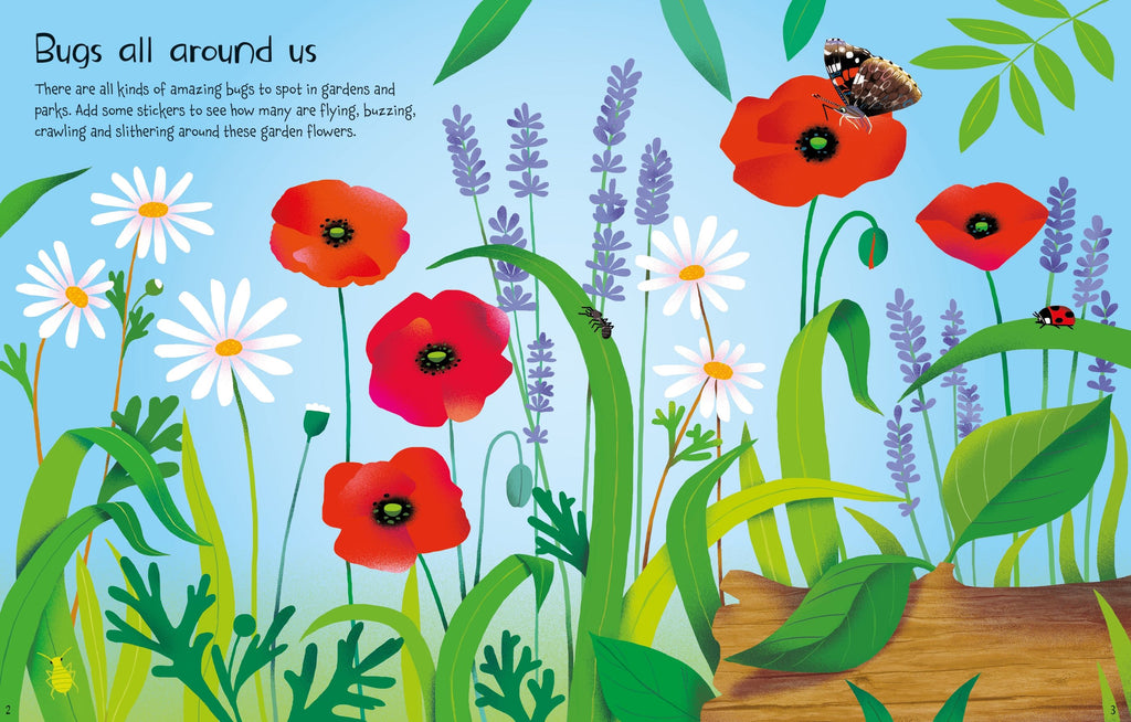 Usborne - First Sticker Book Bugs