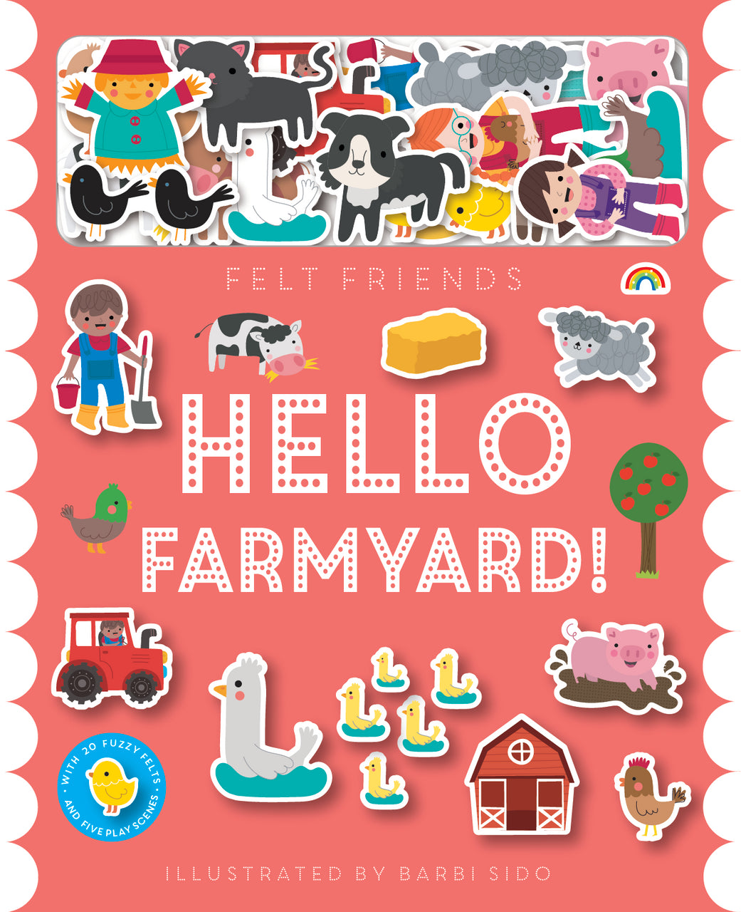 Felt Friends Hello Farmyard Book
