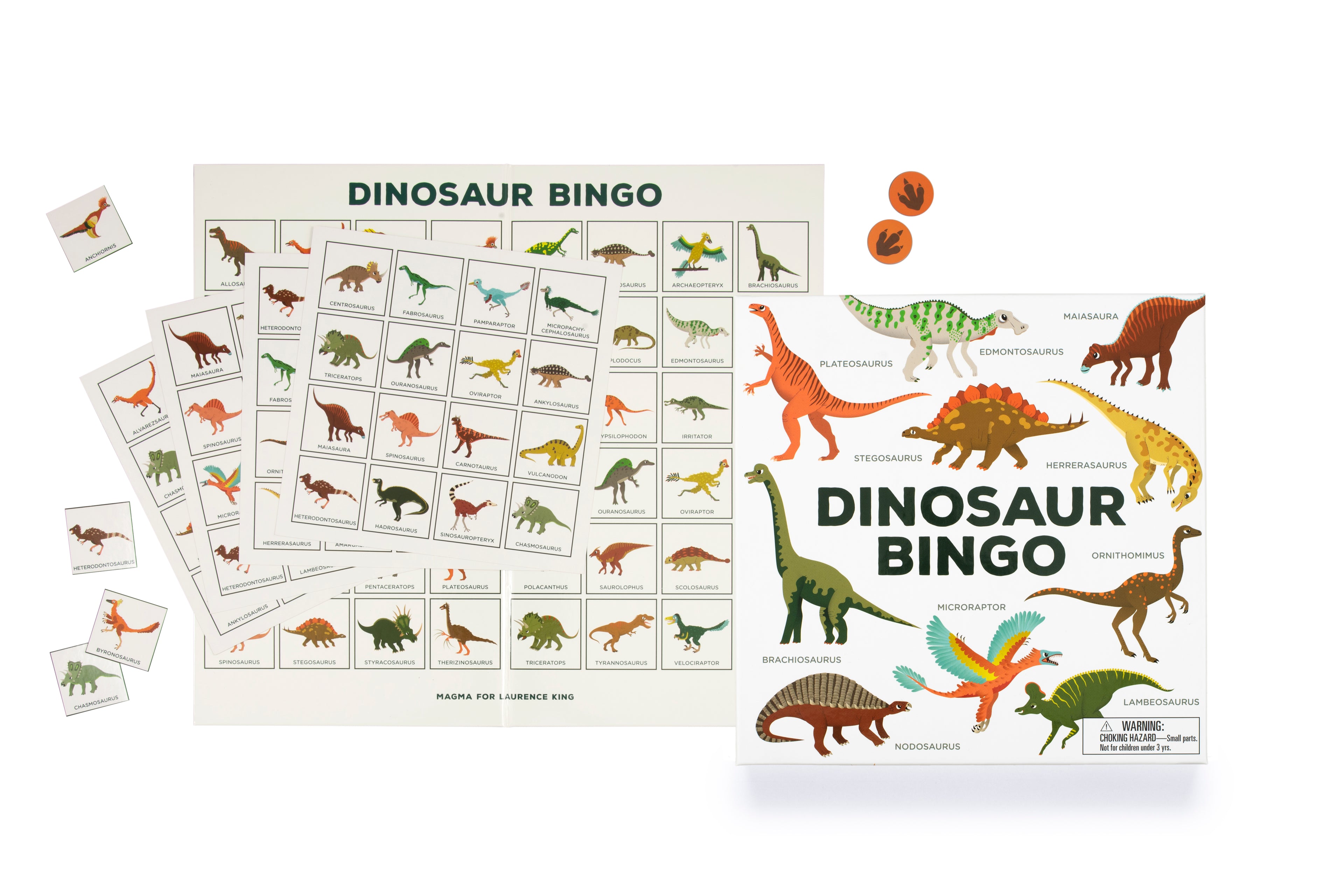 Brumby - Dinosaur Bingo Game