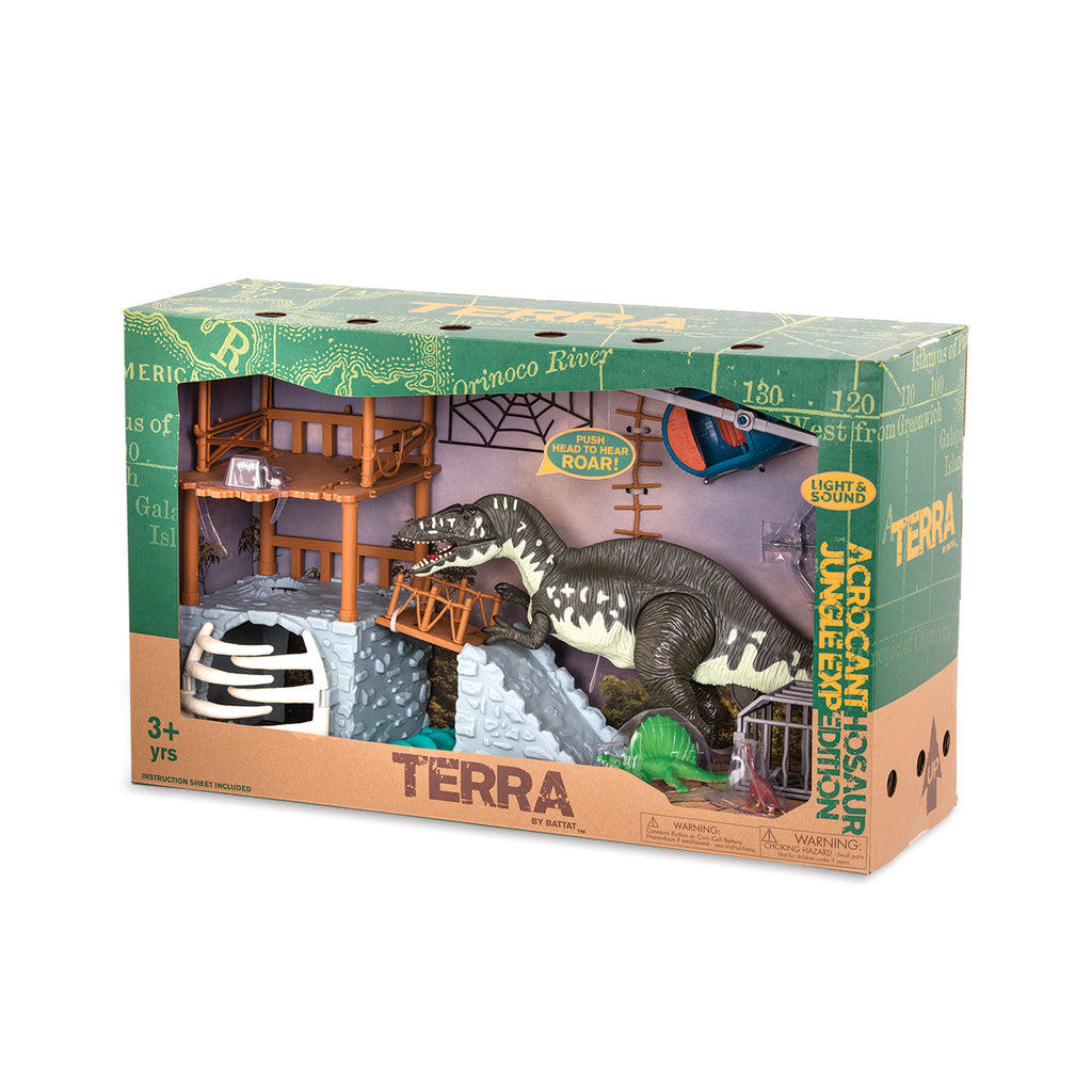 Terra -  Electronic Acrocanthosaur Playset