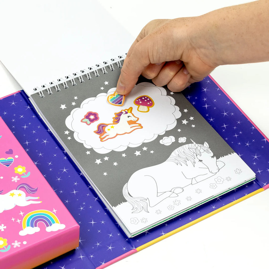 Tiger Tribe - Colouring Set Unicorn Magic