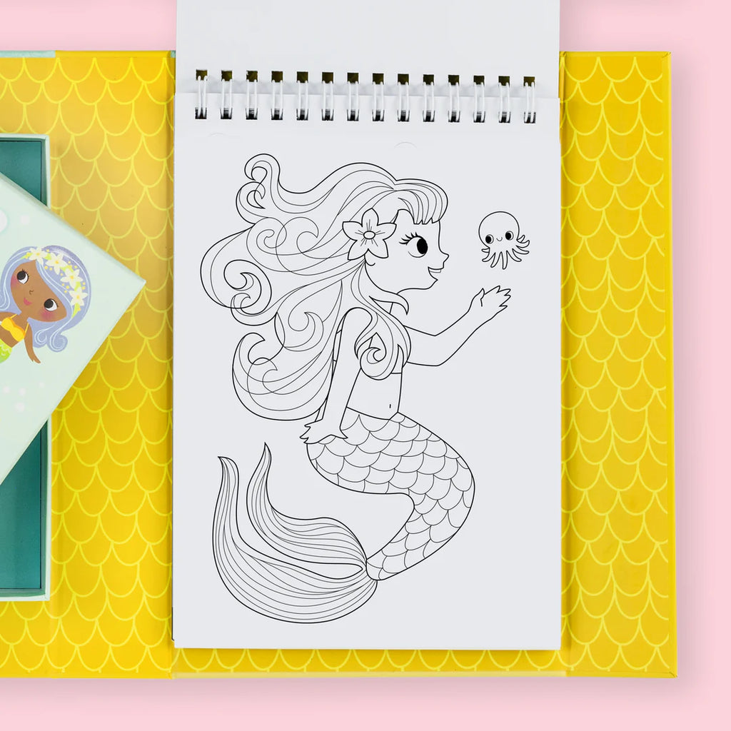 Tiger Tribe - Colouring Set Mermaids
