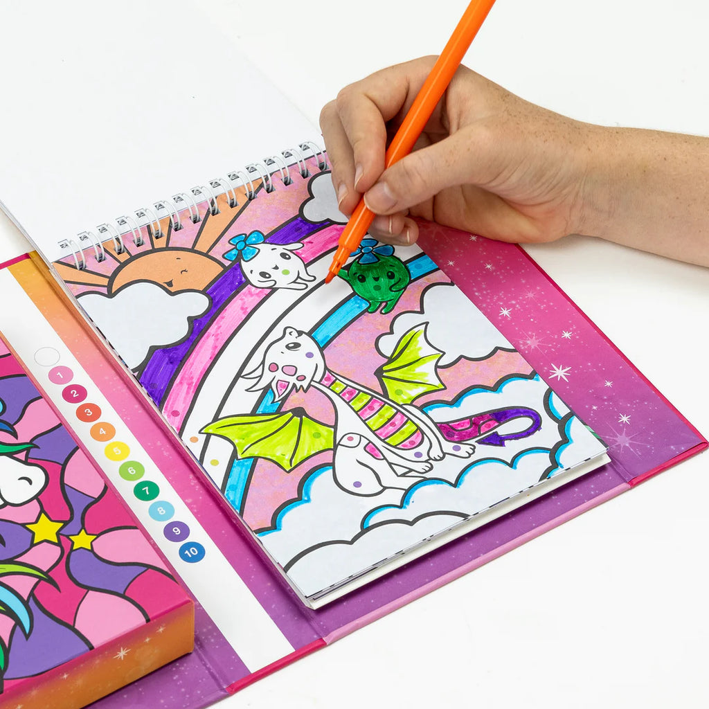 Tiger Tribe - Colour by Number Unicorn Dreaming