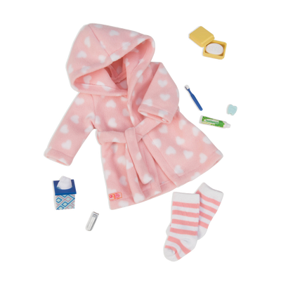 Good Night, Sleep Tight Robe Outfit for 18-inch Dolls