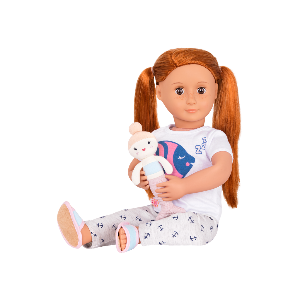 Seaside Sleepover Pajama Outfit for 18-inch Dolls