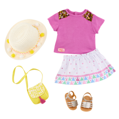 Our Generation Vacation Style Outfit for 18-inch Dolls