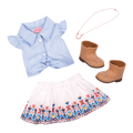 My Lucky Horseshoe outfit for 18inch dolls