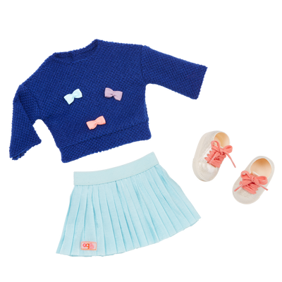 Our Generation Bright Bows Outfit for 18-inch Dolls