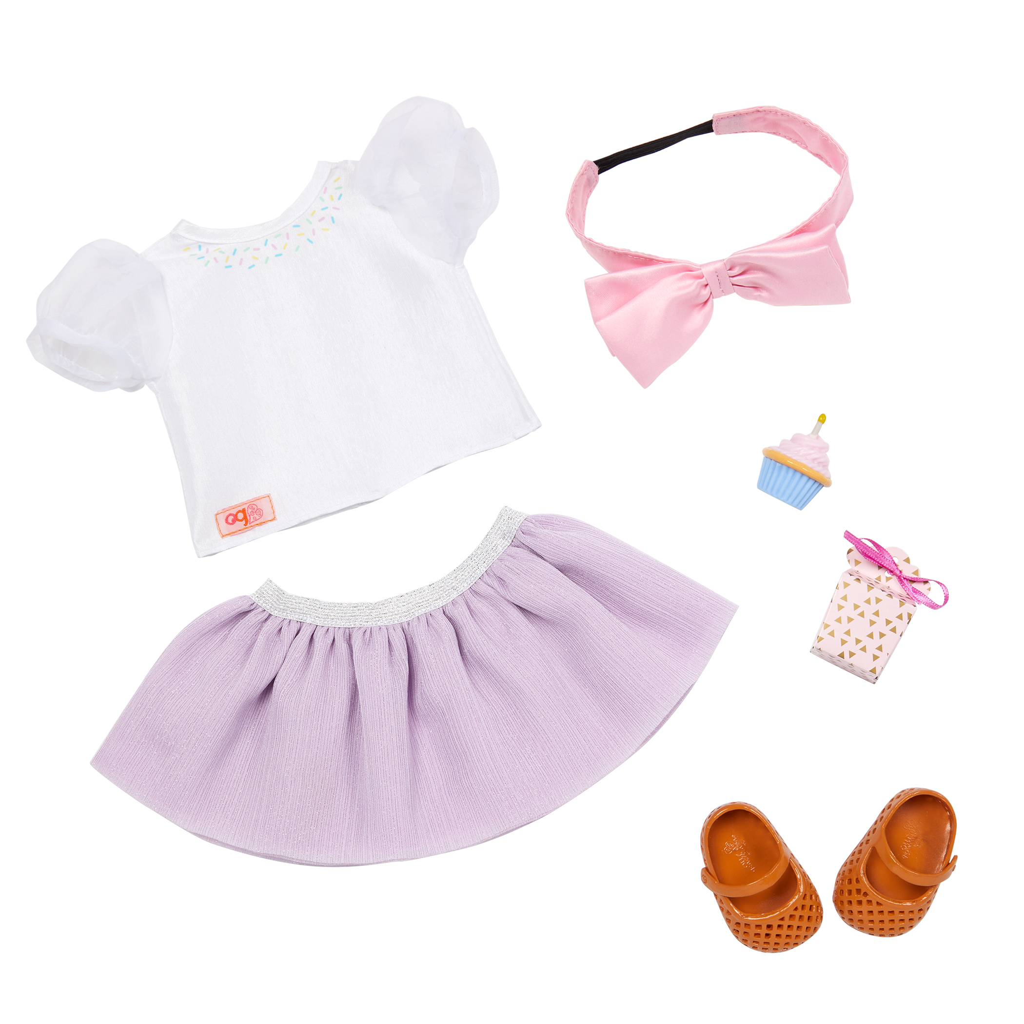 Sweet Wishes outfits and accessories for 18-inch dolls