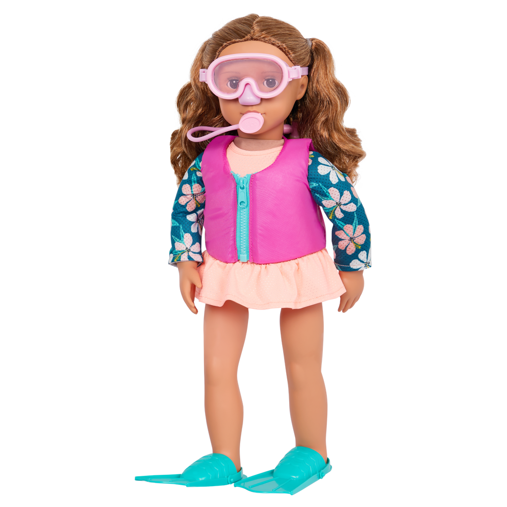 Scuba Season outfit for 18-inch dolls
