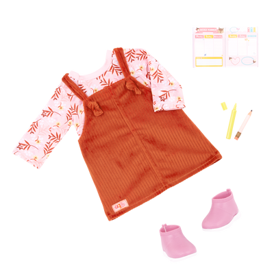 Our Generation Brightly Blooming Outfit for 18-inch Dolls