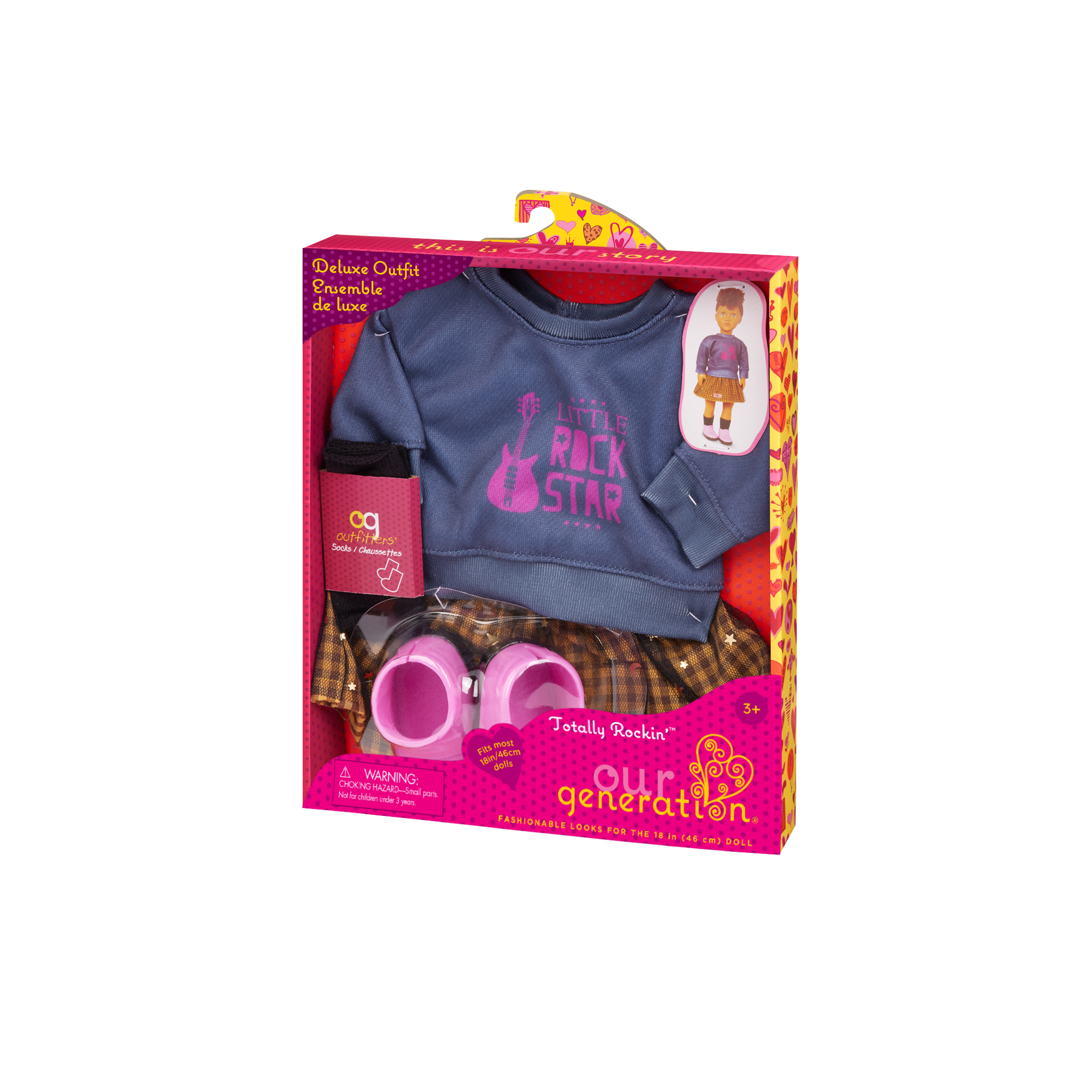 Our Generation Totally Rockin' Outfit for 18-inch Dolls