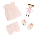 Pajama Outfit with Plush Toy for 18-inch Dolls