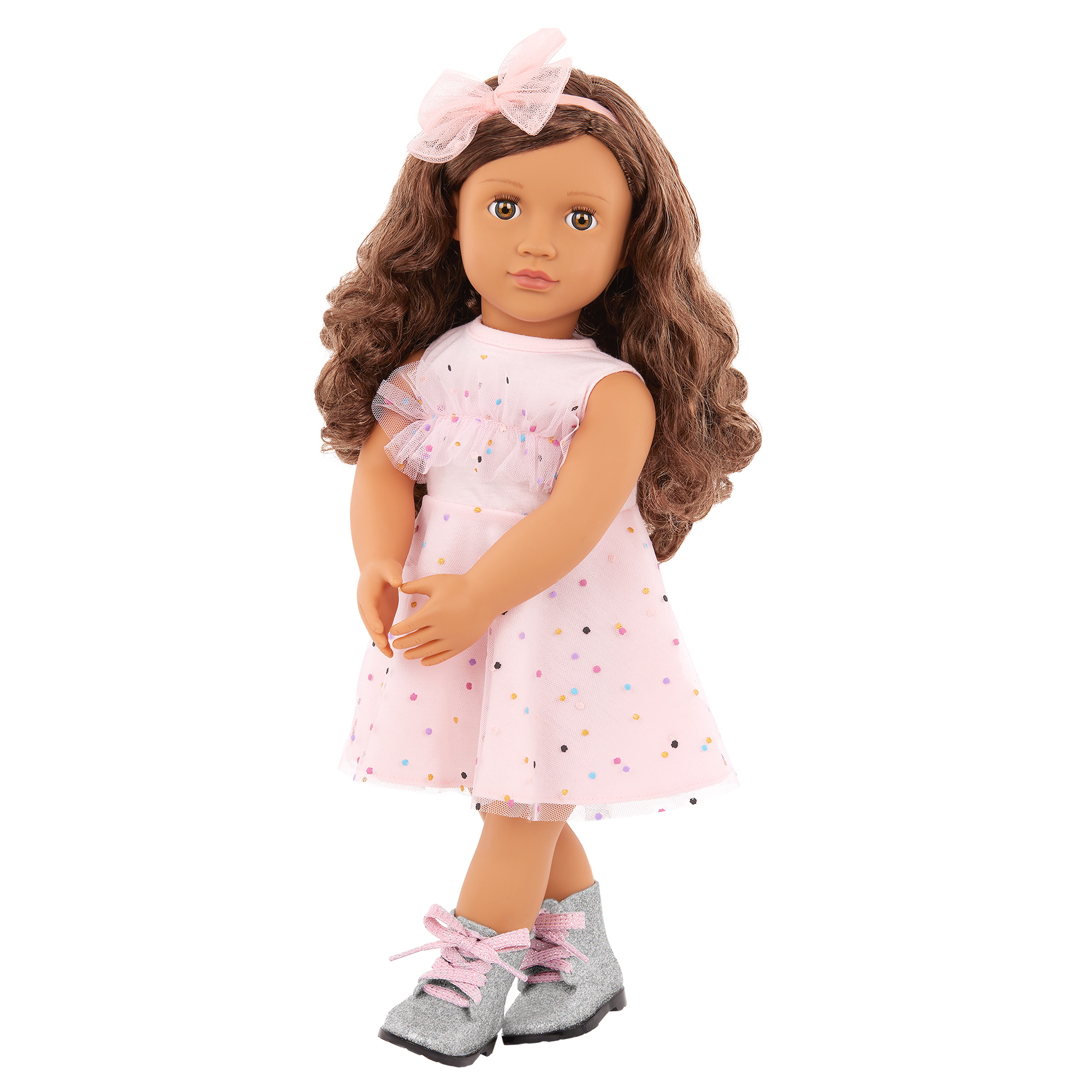 Our Generation Pink & Colourful Outfit for 18 inch dolls