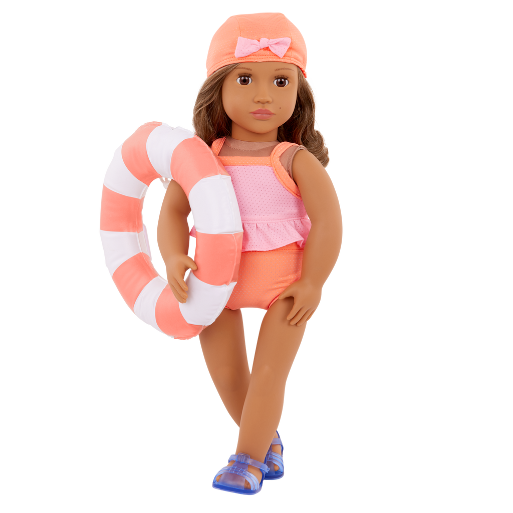 Our Generation Floaty Fun swimwear outfit for 18 inch dolls