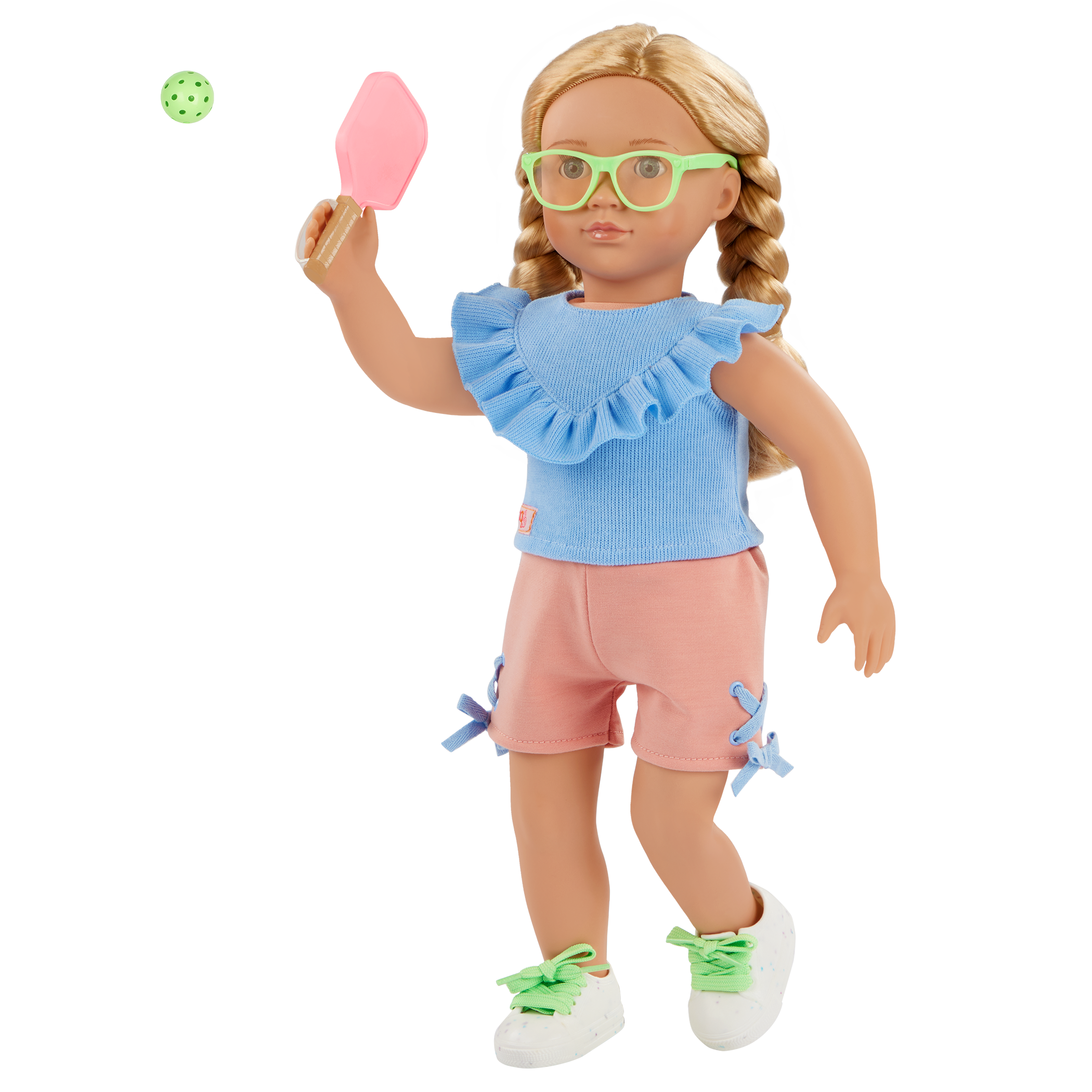 Our Generation Serve with Love Pickleball Outfit for 18-inch Dolls