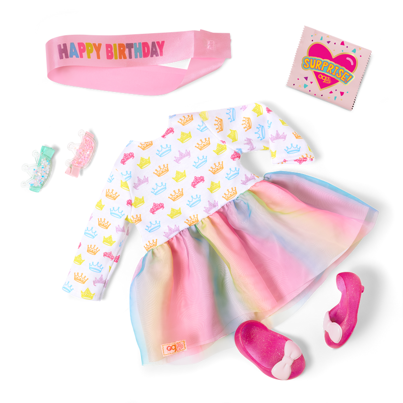 Our Generation - Sash & Sparkle Surprise Party Outfit