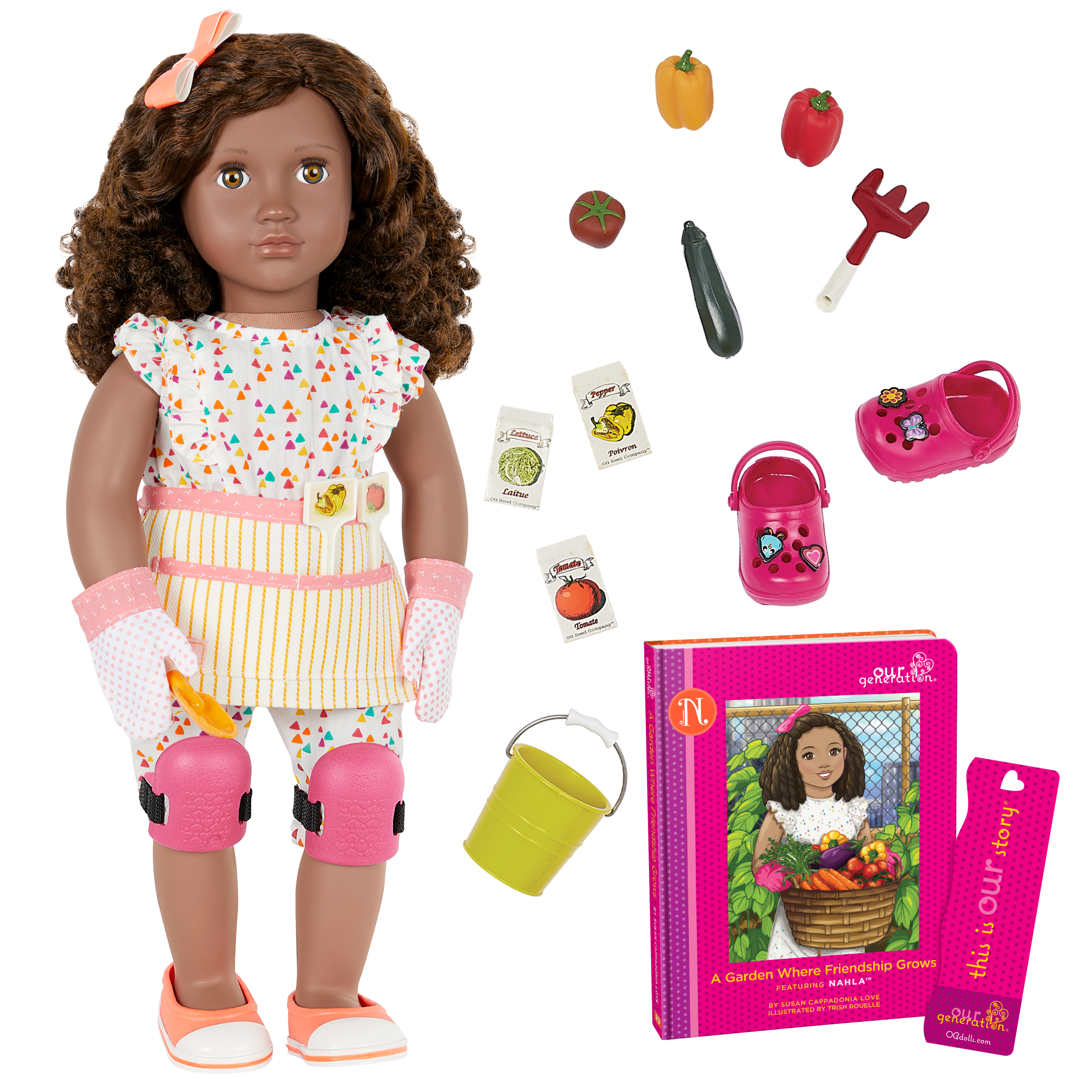 Our Generation - Doll Nahla with Book
