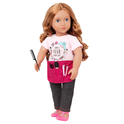 Our Generation 18-inch Hairdresser Doll Sabrina