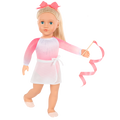 Posable 18-inch Rhythmic Gymnastics Doll Diane