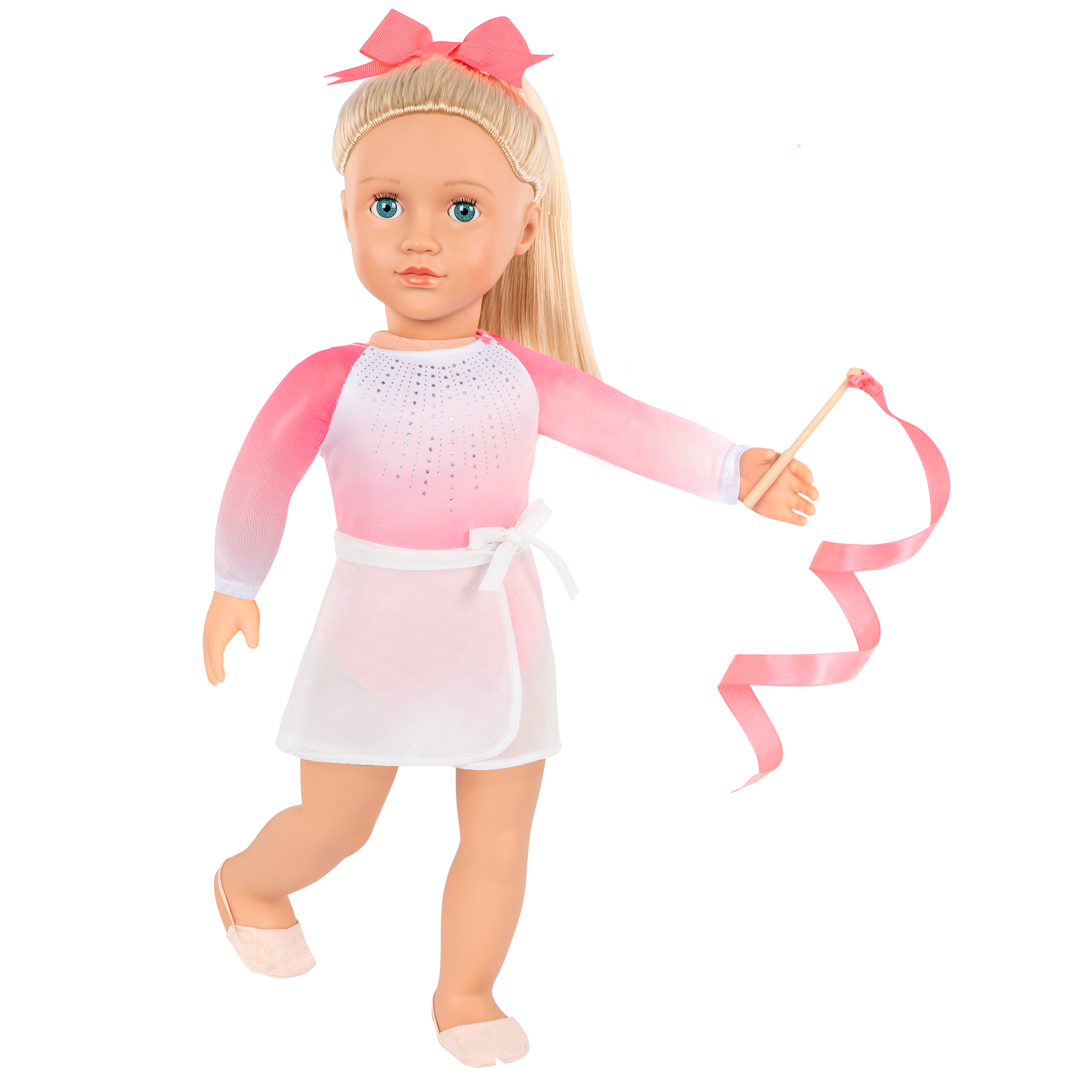 Posable 18-inch Rhythmic Gymnastics Doll Diane