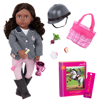 Our Generation Posable 18-inch Equestrian Doll Rashida