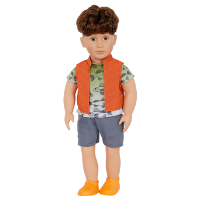 18-inch Camping Boy Doll