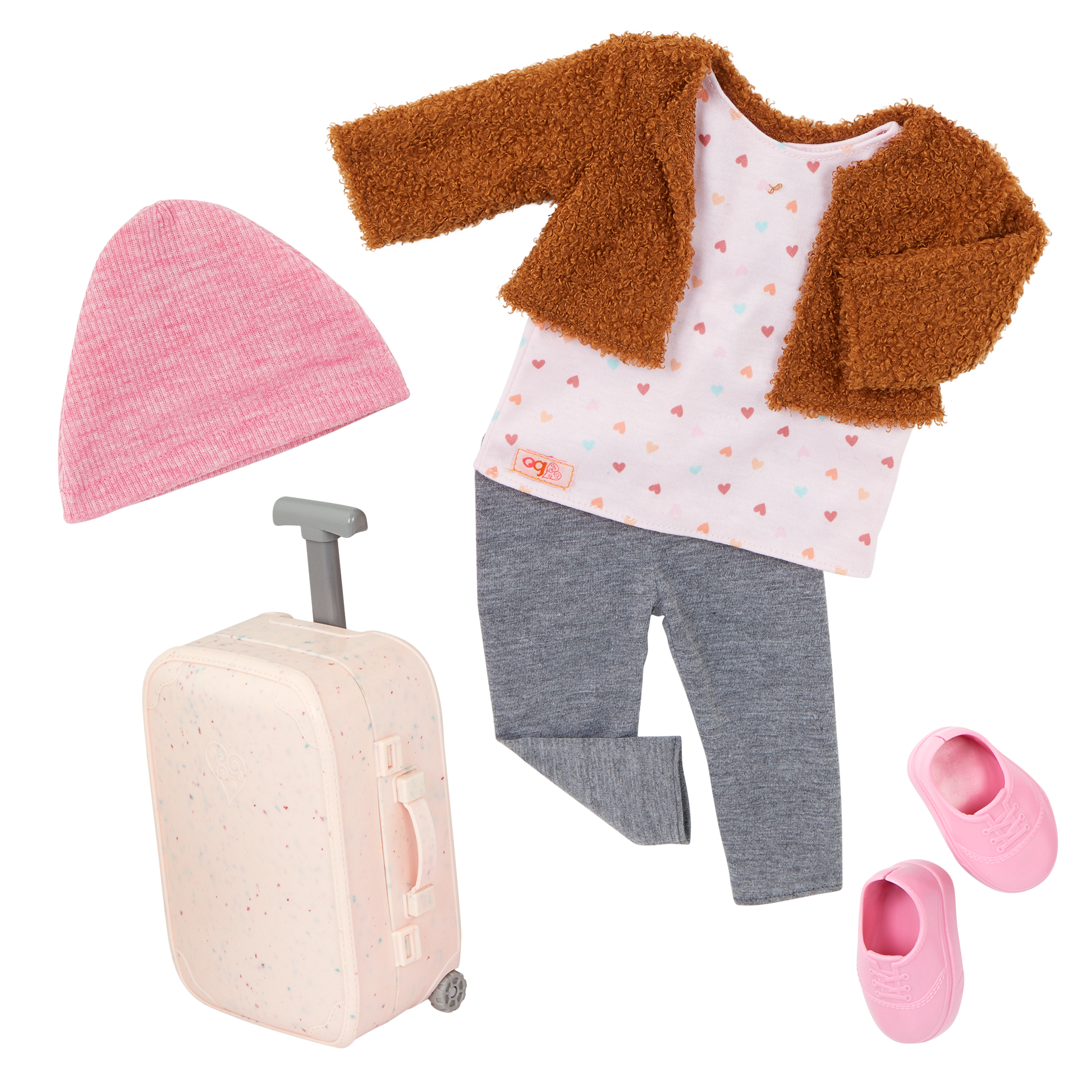 Our Generation 18-inch Travel Doll Lisandra