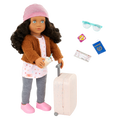 Our Generation 18-inch Travel Doll Lisandra