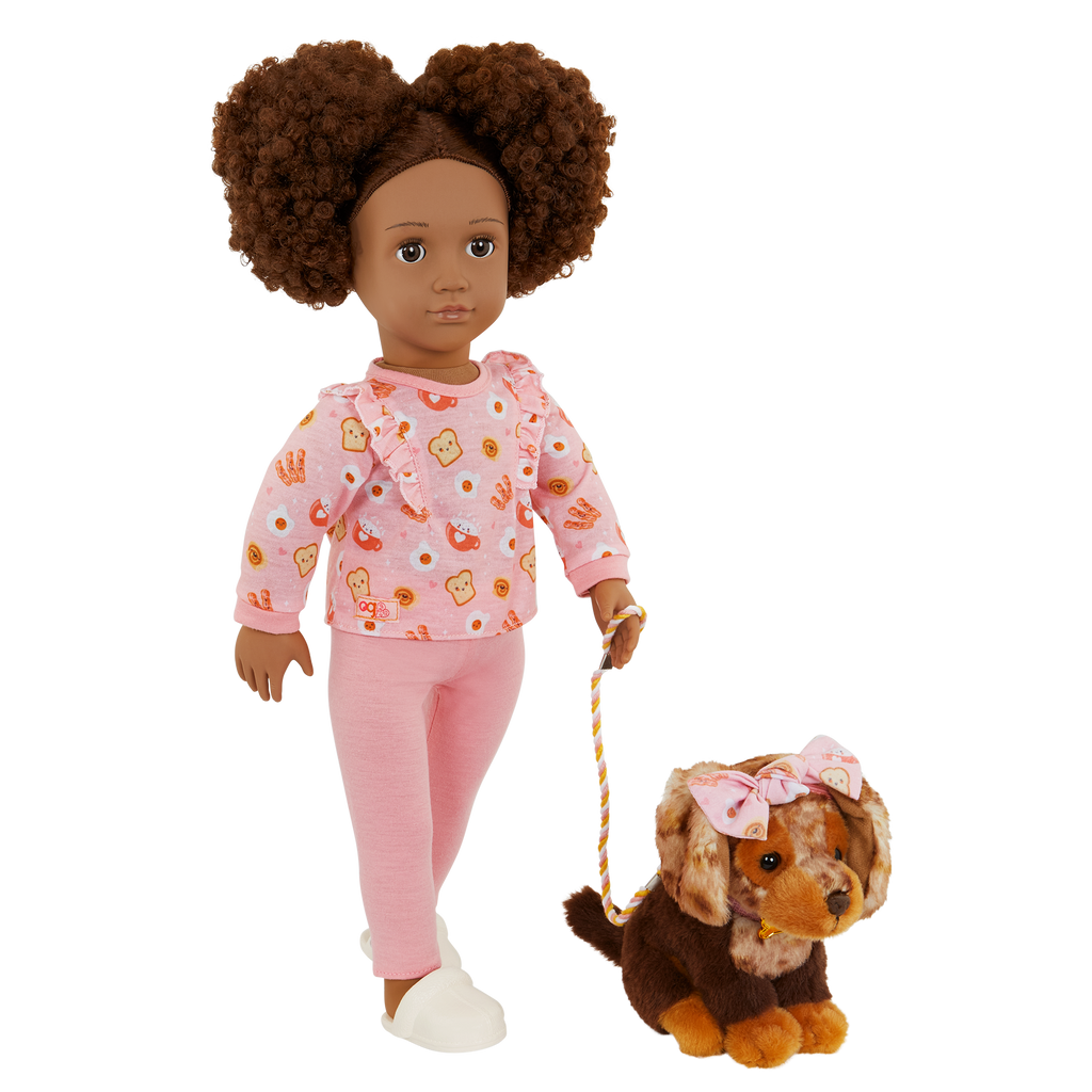 Our Generation 18-inch Doll & Pet Camryn & Coco