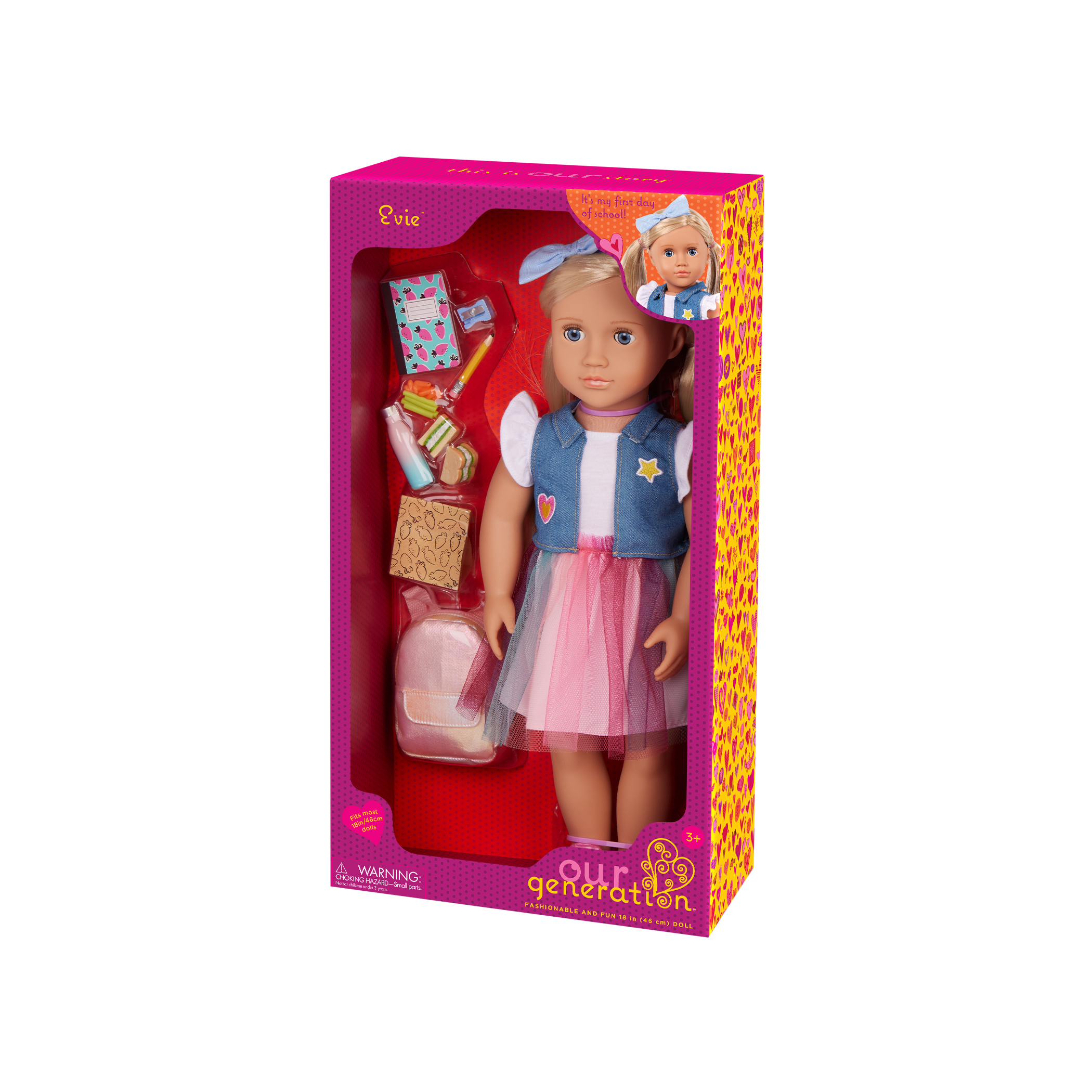 Our Generation 18-inch School Doll Evie