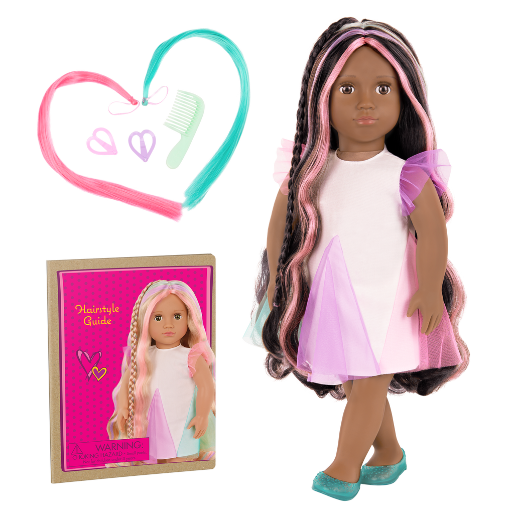 Our Generation 46 cm Hair Grow Doll Tasha & Accessories
