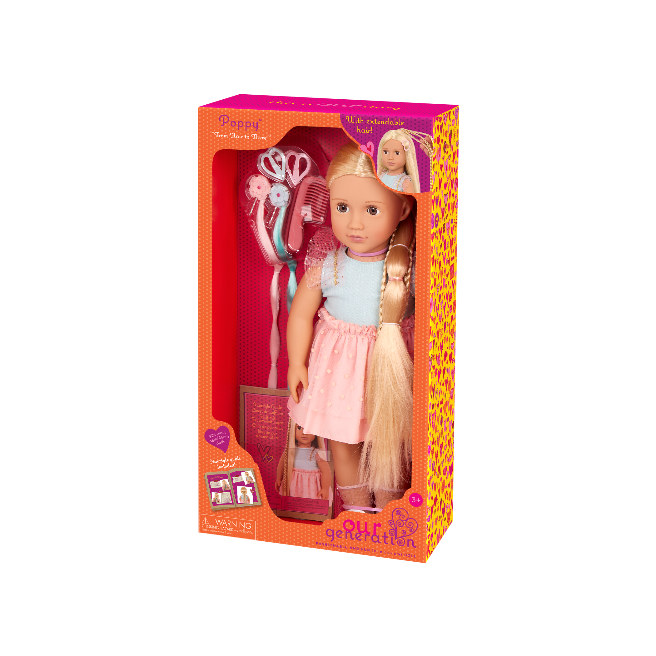 Our Generation - Poppy `From Hair to There`