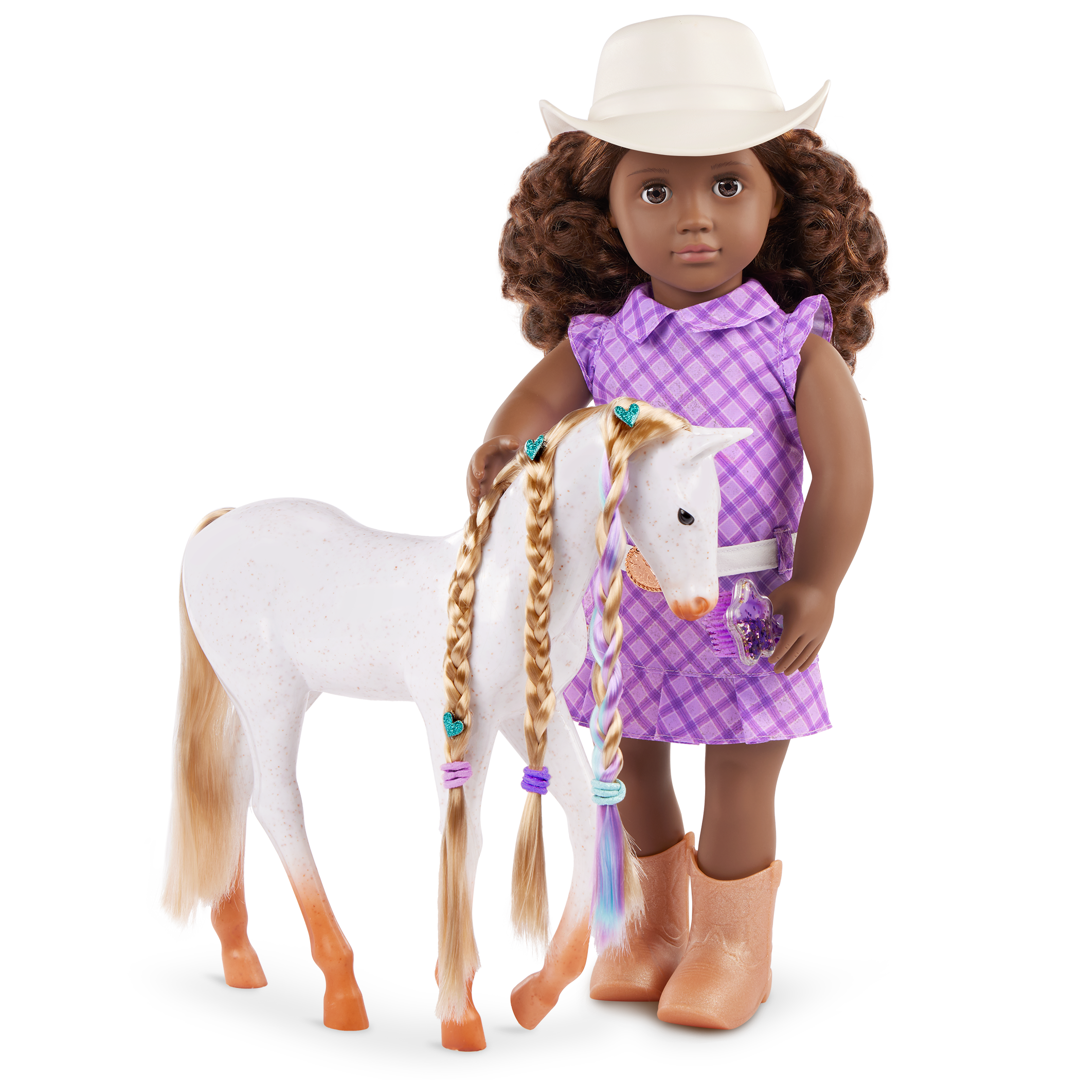 Our Generation 46 cm Doll Valerie & Pet Foal Set