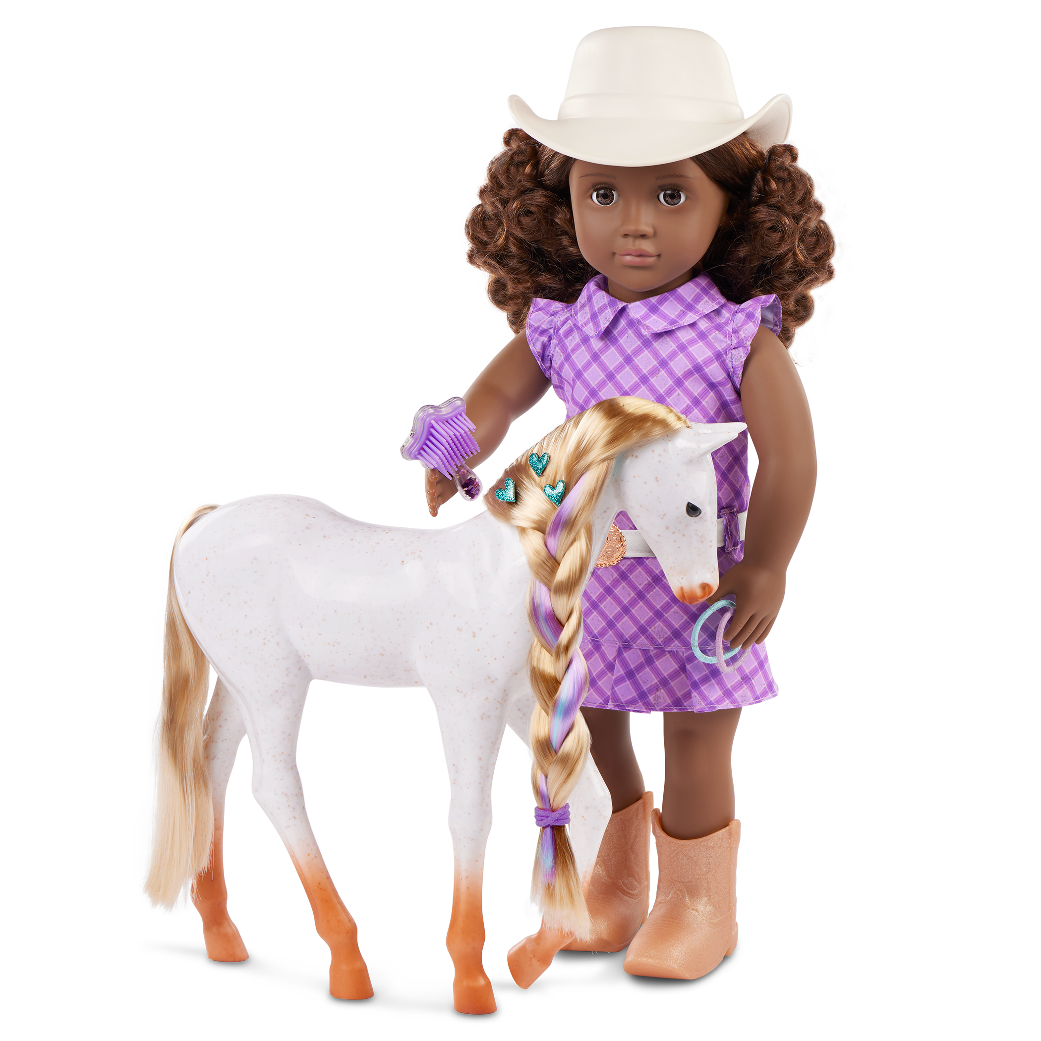Our Generation 46 cm Doll Valerie & Pet Foal Set