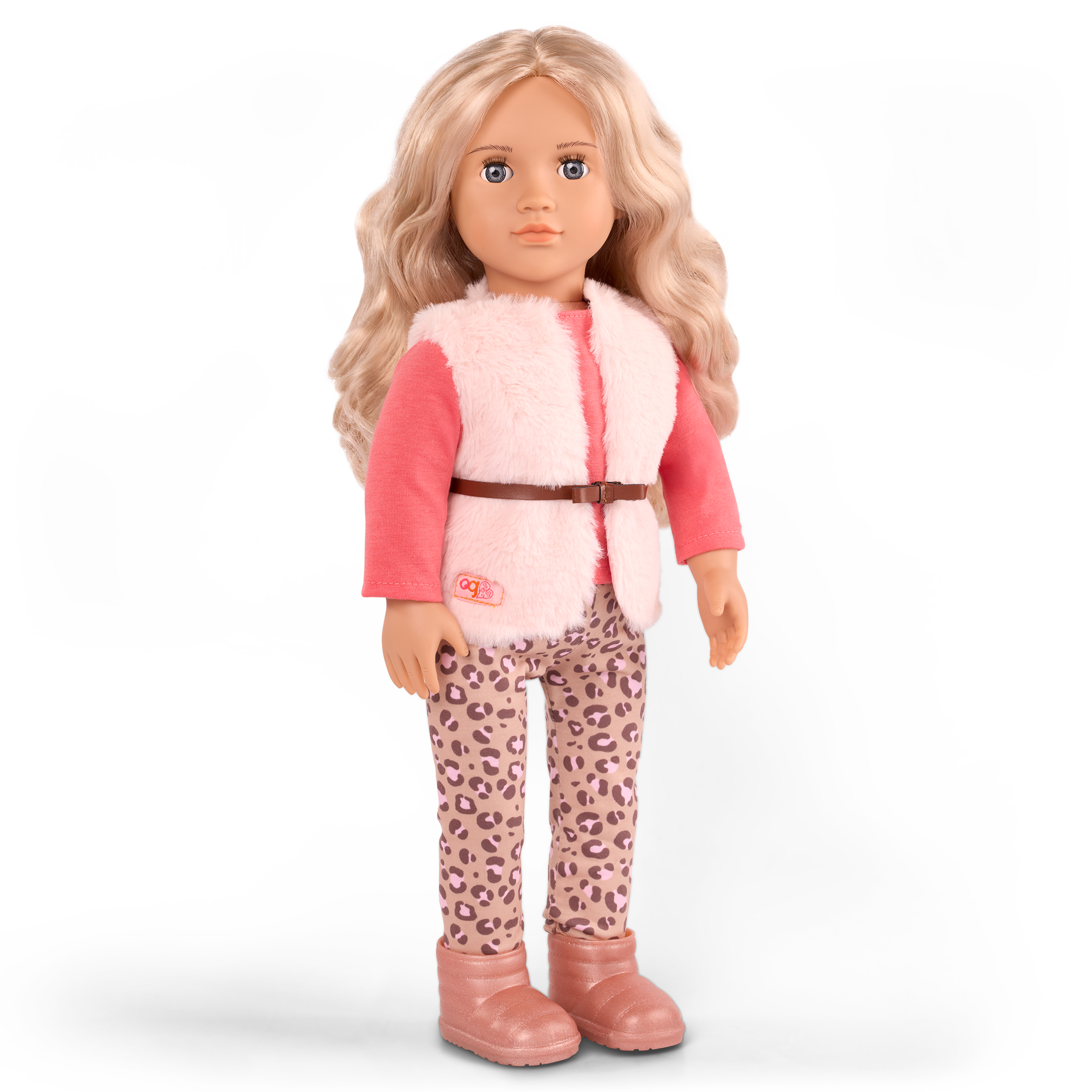 Our Generation 46 cm Doll Kinsley & Pet Puppy Kenzi