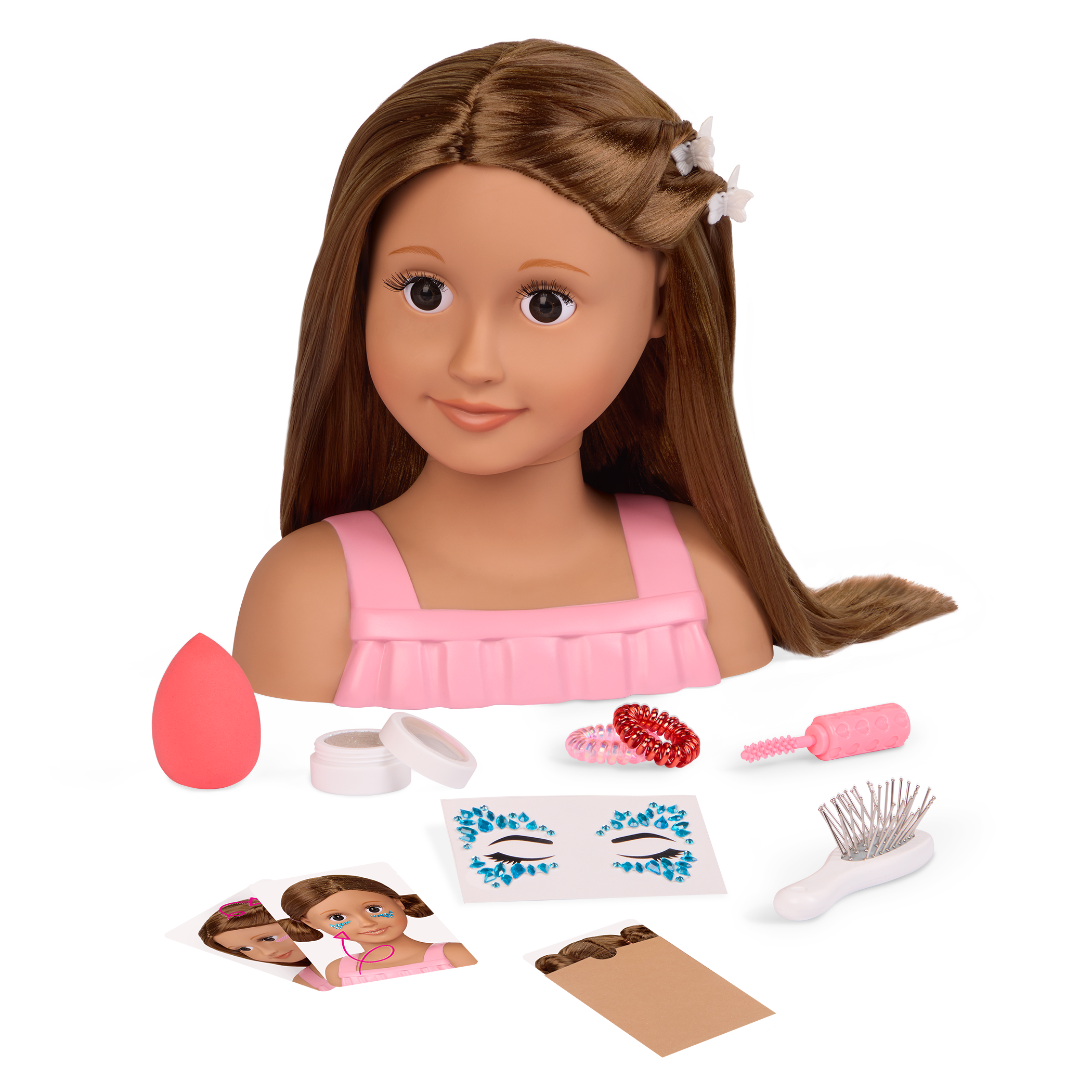 Our Generation Fab & Fun Styling Doll Head Talia