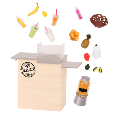 Our Generation Juice Bar Accessory Set for 18-inch Dolls