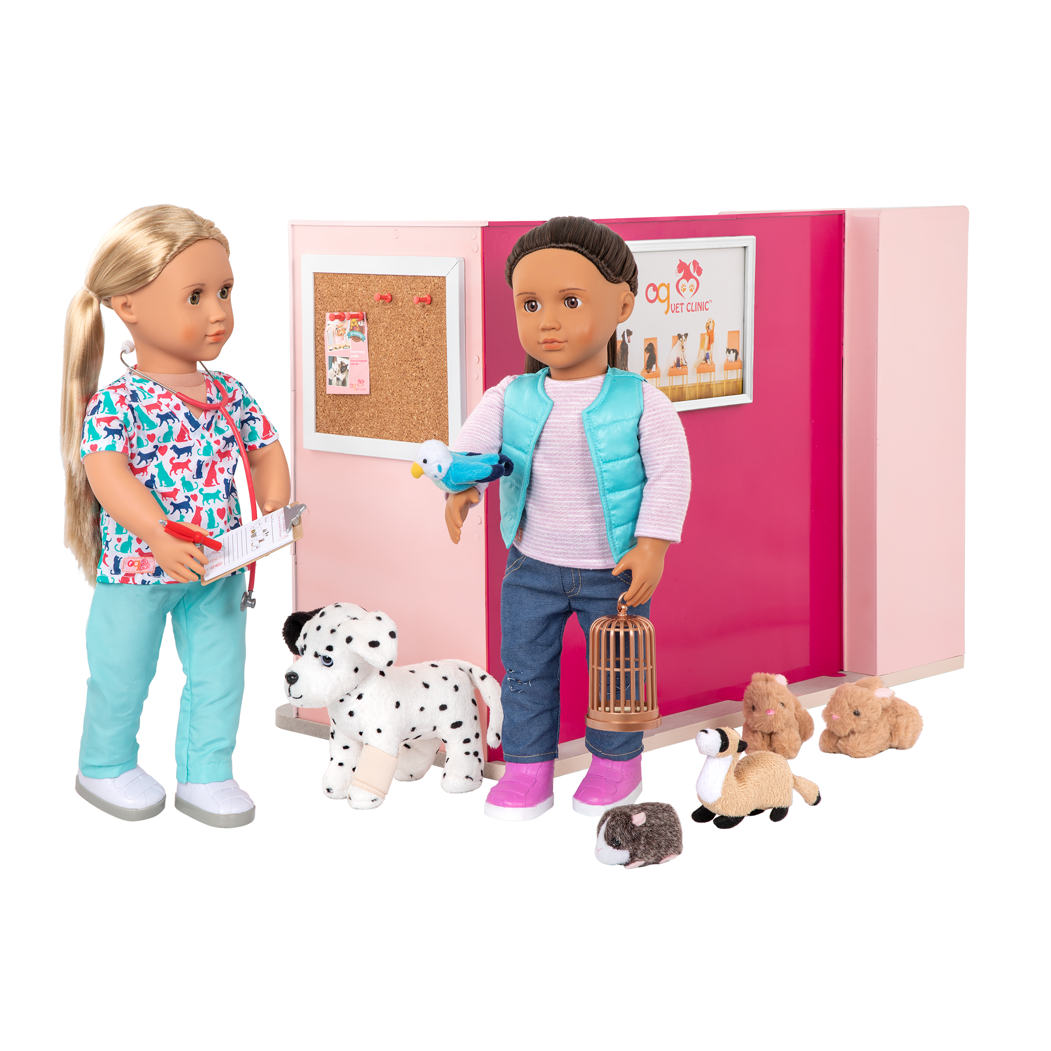 Vet clinic playset