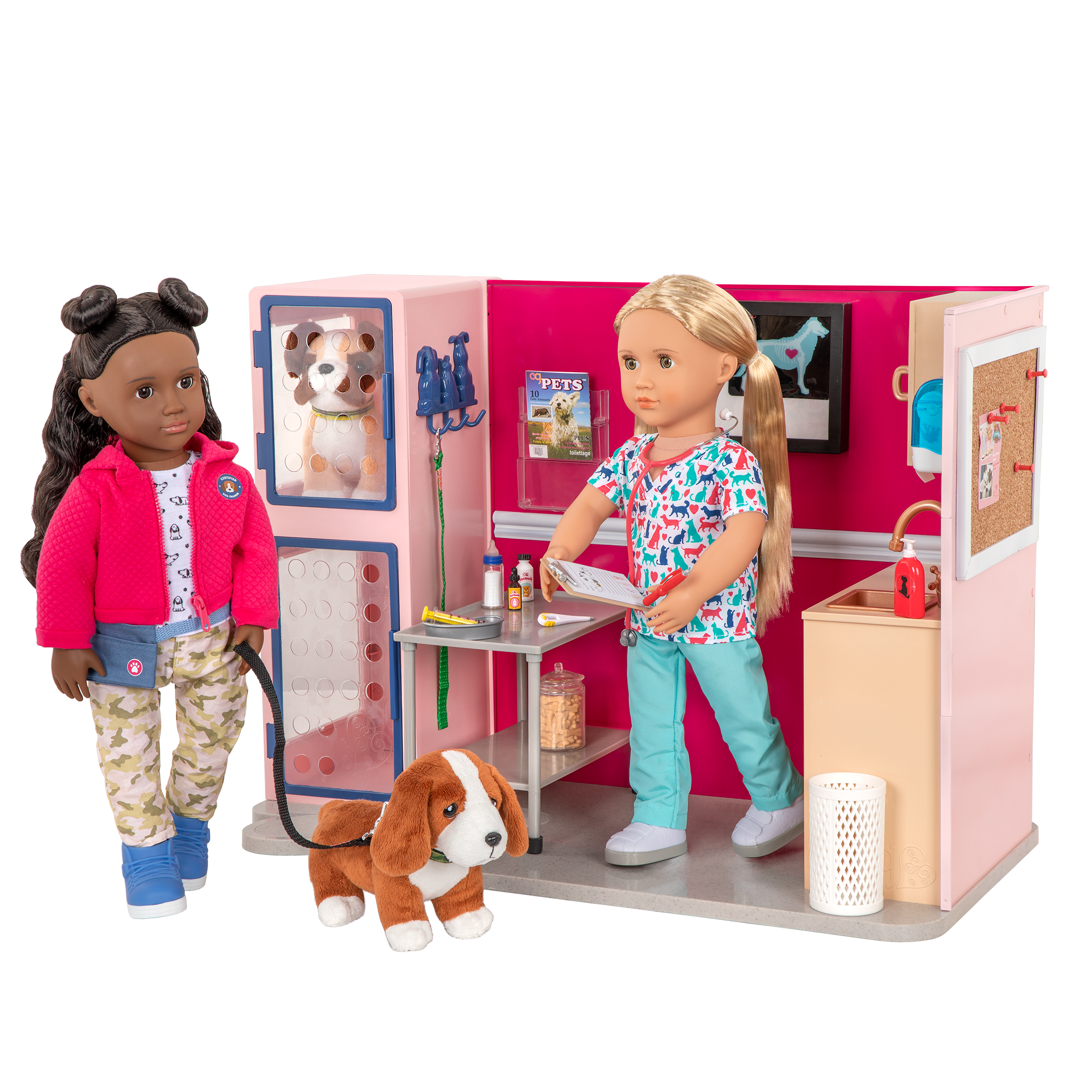 Vet clinic playset